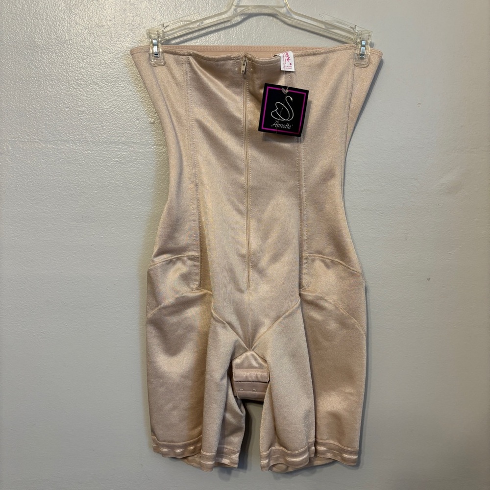 NEW Annette Post Surgery High Waist Long Leg Compression Shaper Garment Beige